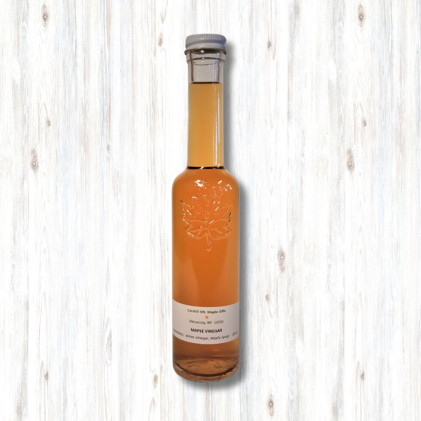 bottle of maple vingar